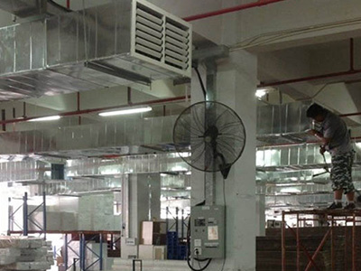 水簾風(fēng)機(jī)安裝注意事項有哪些？水簾風(fēng)機(jī)安裝效果展示